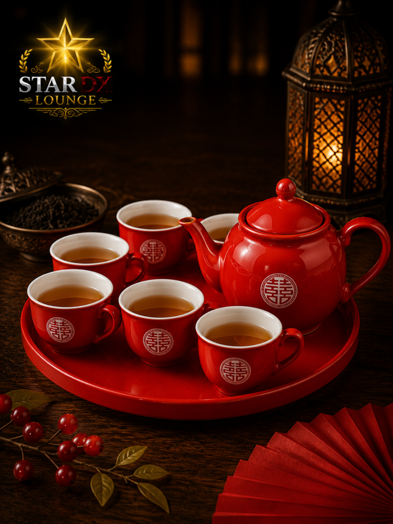 إبريق شاي أحمر
